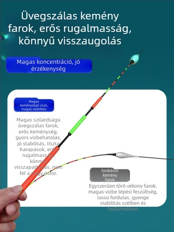 Himaro függőleges drift horgász bója – műanyag