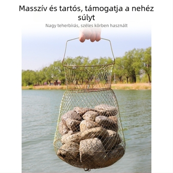 Mengda Összecsukható acélsodrony halászkosár védelmi célból — Márka Mengda; Kategória: Halászat védelem; Anyag: Egyéb
