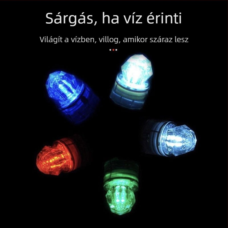 SHARESHARK LED alámerülő halcsalogató lámpa mélytengeri éjszakai horgászathoz