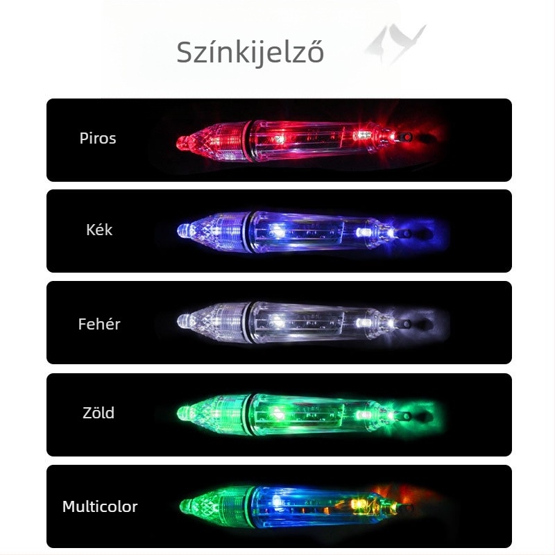 SHARESHARK Mélyvízi alámerülő lámpa horgászathoz – Tengeri és édesvízi használatra, kalmarok és halak csalogatására