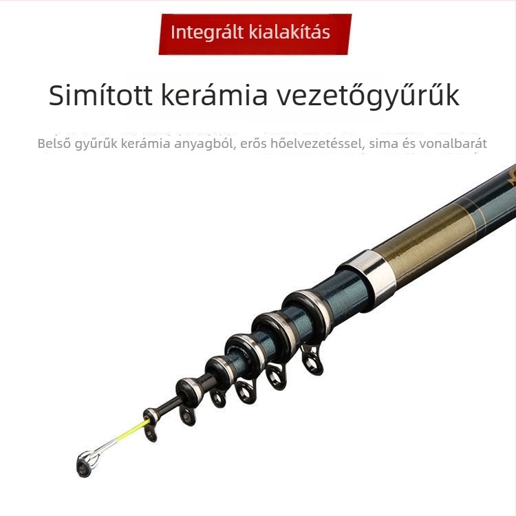 Soft-Tail horgászbot készlet raftos horgászatra és partmenti dobásra