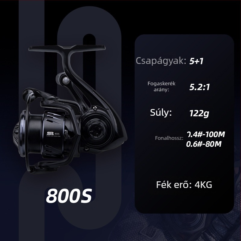 Fishing Fan S2 könnyű szénszálas spinningorsó