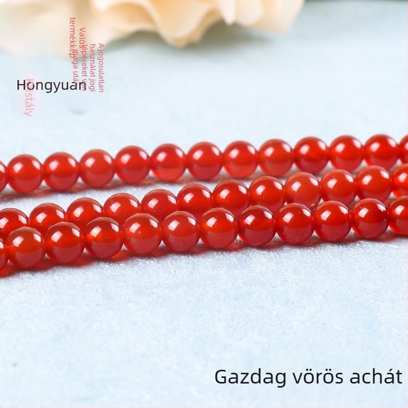 Szabad gyöngyök agátból – természetes, csiszolt és polírozott