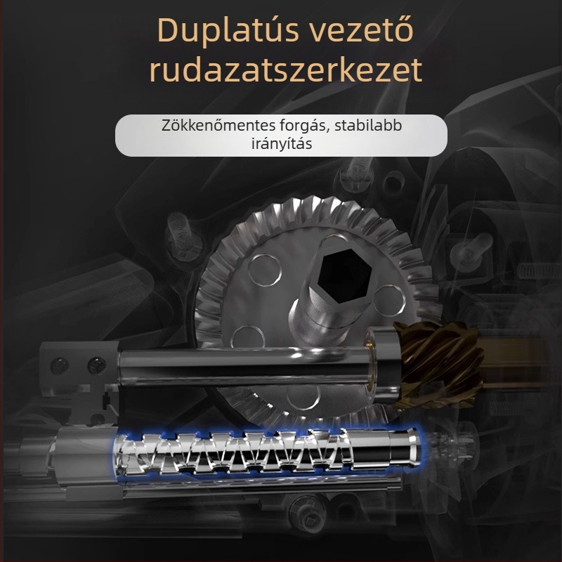 ROLLFISH hosszú dobású spinning orsó, modell 14000, teljes fémből készült konstrukció, elülső fék, cserélhető hajtókar balra és jobbra