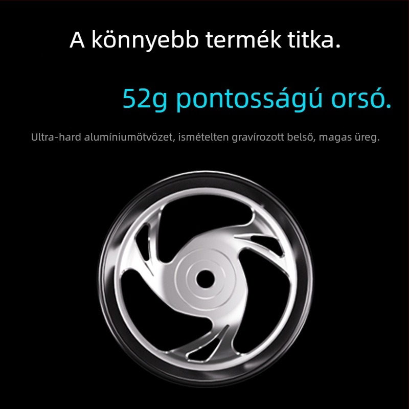 DIWA/Diva 801 White Knight horgászorsó – rozsdamentes acél csapágyak, karbonszálas test, 460 g súly