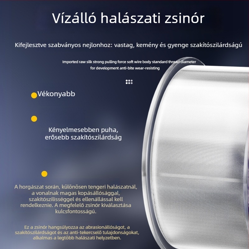 Northern Pirates Nylon fő damil, 0,99–15 kg, 100 db
