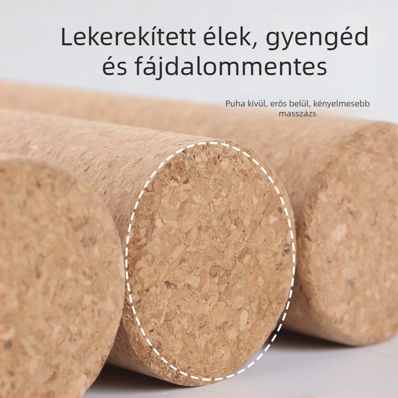 Mini parafa jógaoszlop — otthoni edzésre, izomlazítás és masszázs