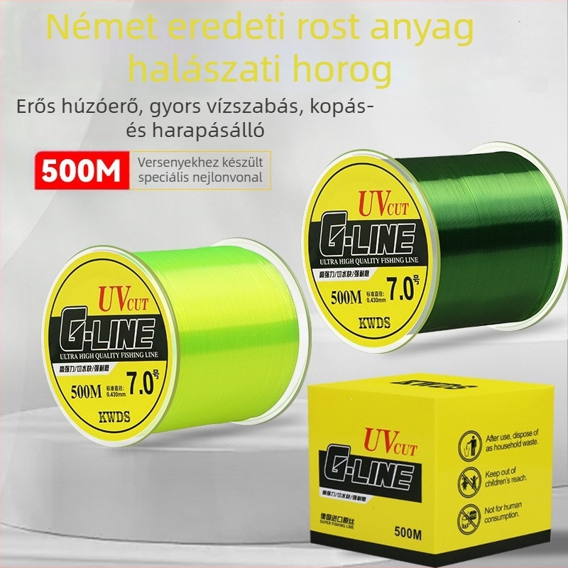 Rakagawa nylon fő damil – húzóerő 1,8 kg, 6 orsó egy dobozban