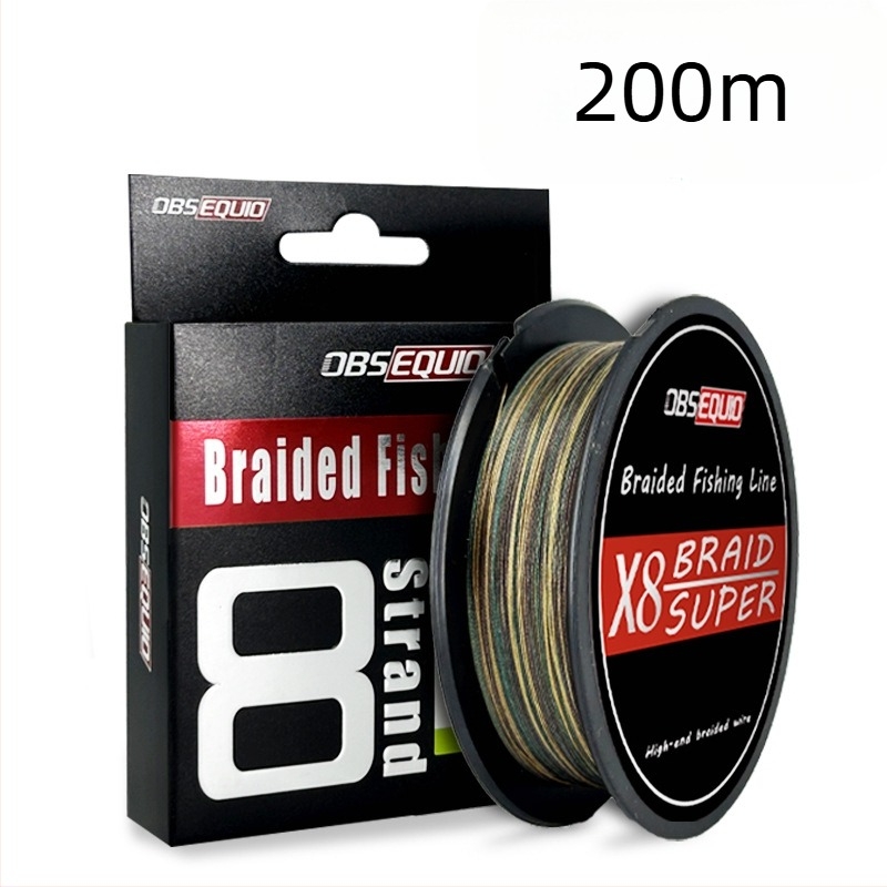 Horgász fő vonal — 8-szálas PE vonal, OBSEQUIO, 10–100 lb, tengeri horgászat