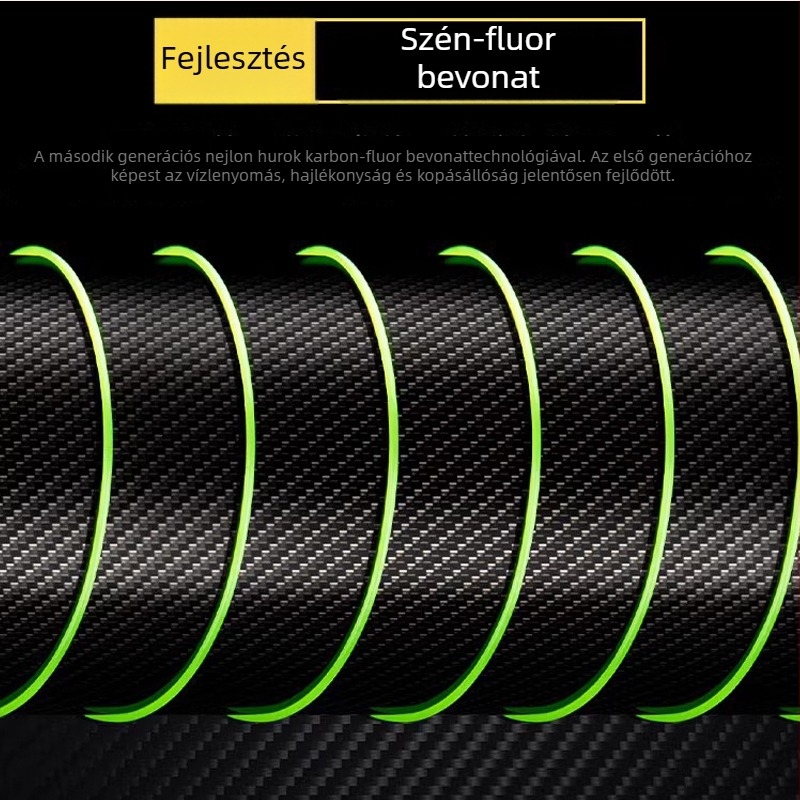 BKUMAN Nylon fő zsinór a halászathoz, 500 m, szakítószilárdság 1–30 kg, kopásálló