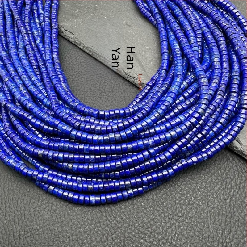 Lazurit szabad gyöngyök – Spacer stílus, Han Yan Jewelry, Kód 56231312214214123123, Félkész DIY gyöngyök