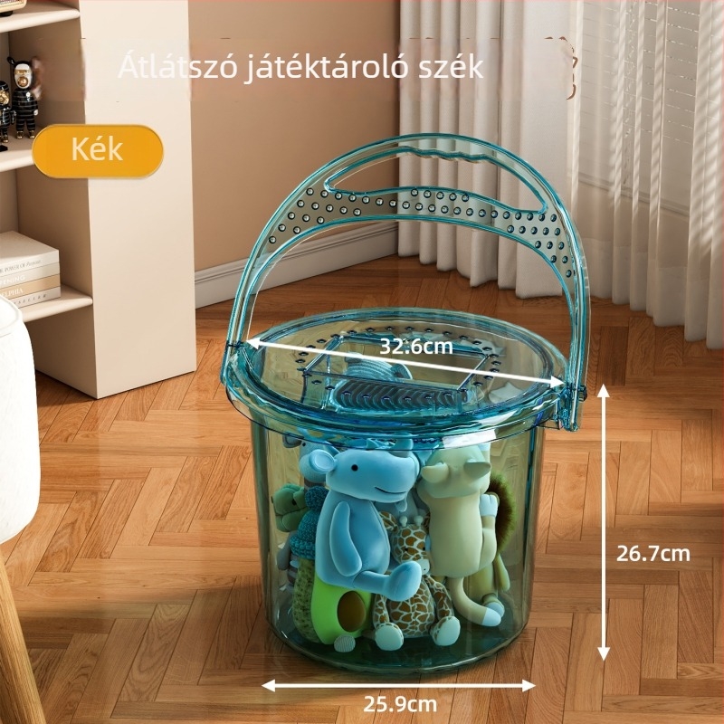 Horgászvödör fedéllel, megvastagodott kivitel, élő halakhoz, hordozható, ülőként is használható