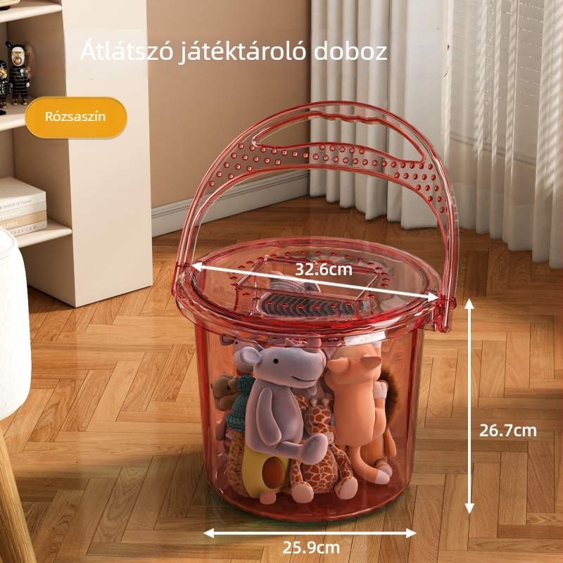 Horgászvödör fedéllel, megvastagodott kivitel, élő halakhoz, hordozható, ülőként is használható