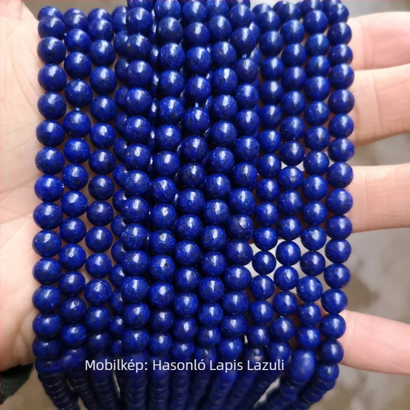 Lazurit szabad gyöngyök – Jingde Jewelry, kézi vágás és csiszolás, Jinhua eredet