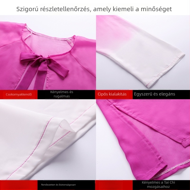 Gradient Tai Chi ruházat – elegáns edzés- és előadási ruházat kínai stílusban