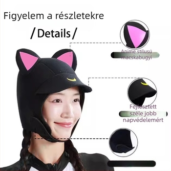 Light Encounter Nylon Karikatúra Mintázatú Búvársapka Felnőtteknek — Snorkel Eszközök Úszáshoz