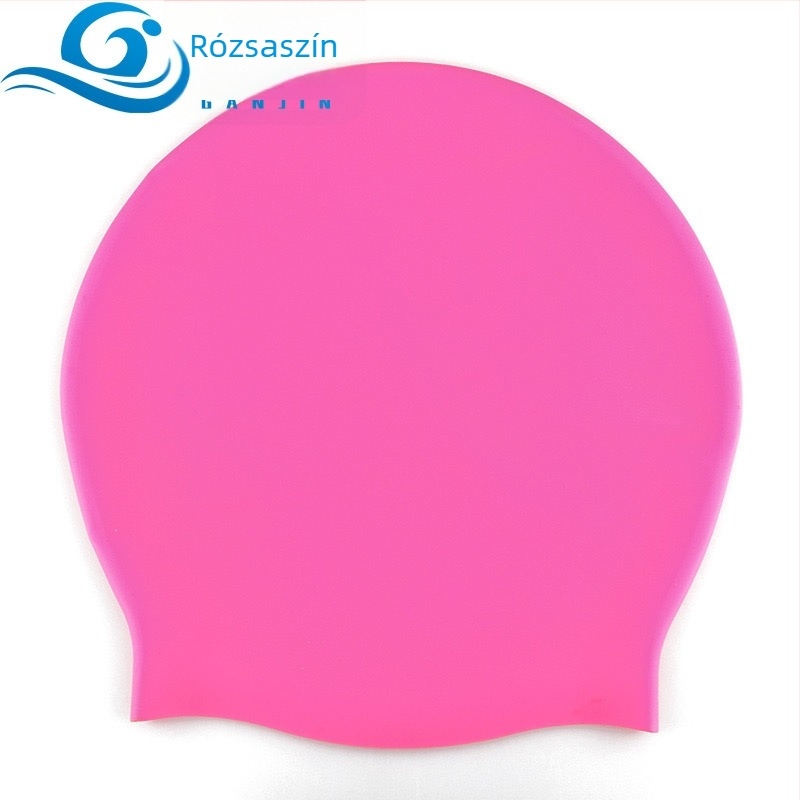 Felnőtt szilikon úszó sapka, hosszú hajúaknak, vízálló, úszáshoz és vízi sportokhoz (Szilikon; Felnőttek; Hosszú hajúak; Vízálló; Úszás és vízi sportok)