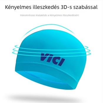VICI Lycra úszósapka, 80% nylon, 20% spandex, szilárd design, felnőtteknek, úszáshoz megfelelő