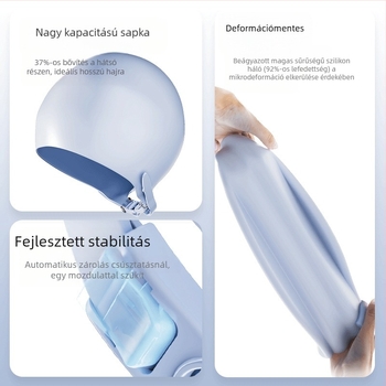 Úszósapka - szilikon, egyszínű, felnőtteknek, testre szabható márka