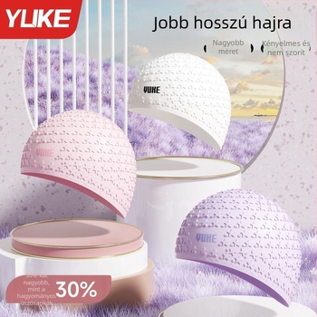 Szilikonból készült vízálló úszósapka felnőtteknek, alkalmas úszásra és vízi tevékenységekre