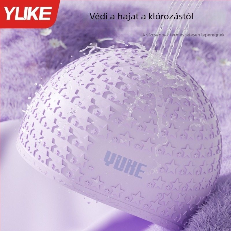 Szilikonból készült vízálló úszósapka felnőtteknek, alkalmas úszásra és vízi tevékenységekre