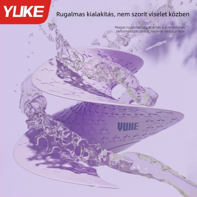 Szilikonból készült vízálló úszósapka felnőtteknek, alkalmas úszásra és vízi tevékenységekre