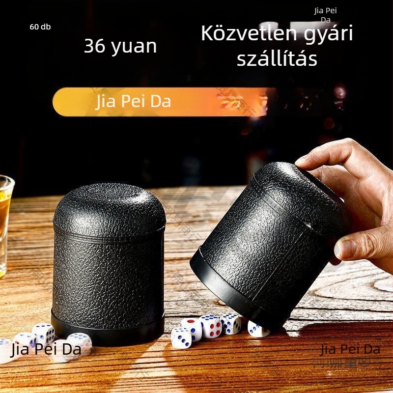 Dobókocka pohár készlet szitával, 1 mm chip specifikáció