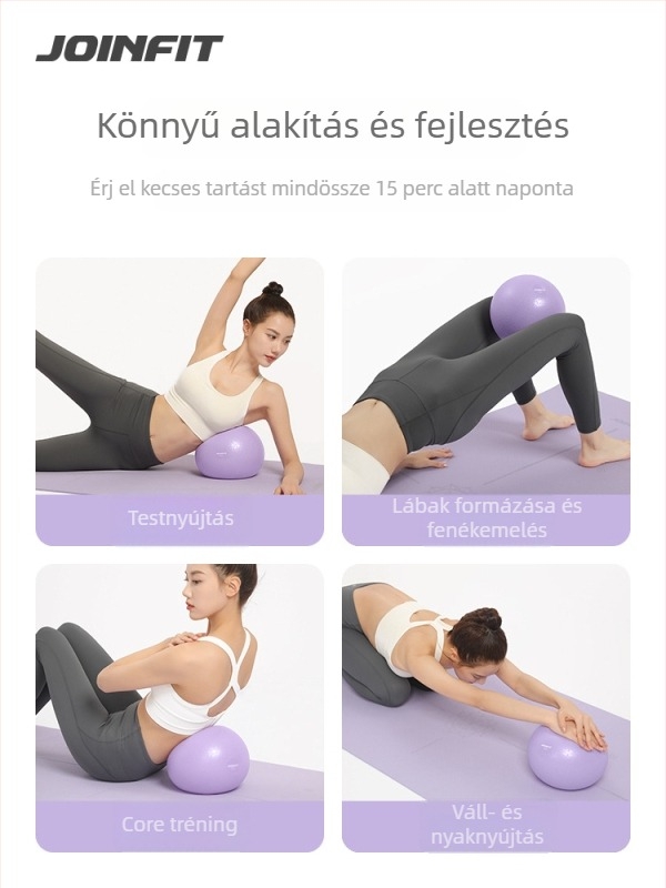 Joinfit Mini Pilates Labda – Jóga/egyensúlylabda, PVC, gyerekeknek