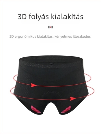 XINTOWN női kerékpáros rövidnadrág, légáteresztő, nedvesség-elvezető, anyag: kémiai rost, tavaszi kerékpározáshoz