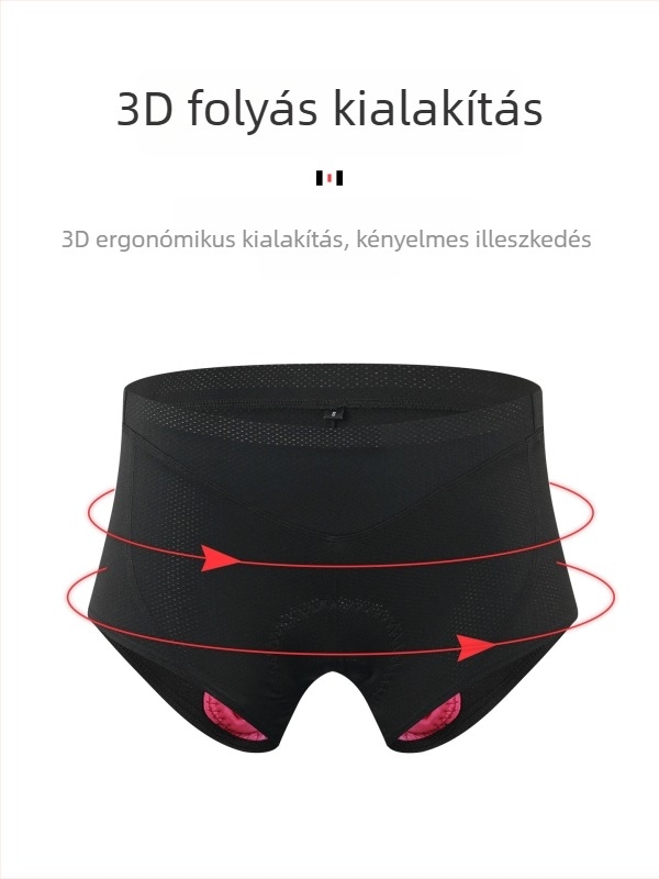XINTOWN női kerékpáros rövidnadrág, légáteresztő, nedvesség-elvezető, anyag: kémiai rost, tavaszi kerékpározáshoz