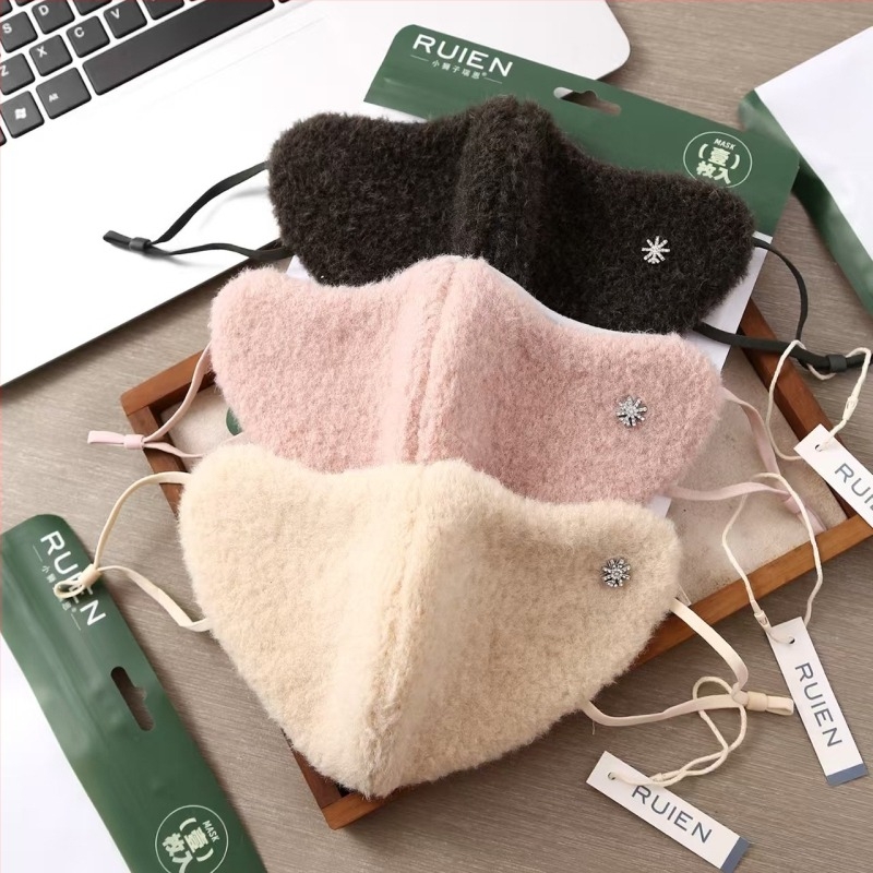Nylon meleg maszk, fülhurokkal, uniszex, őszi–téli szezon, lélegző