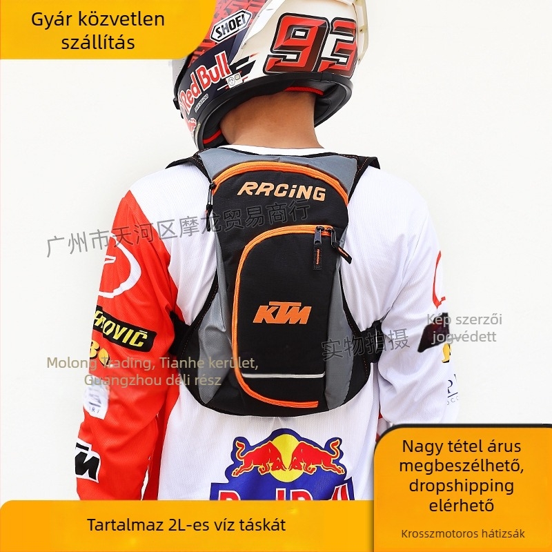KTM Kerékpáros hidratáló hátizsák, Oxford anyag, kapacitás 19*6*40, modell 04 Water Bag