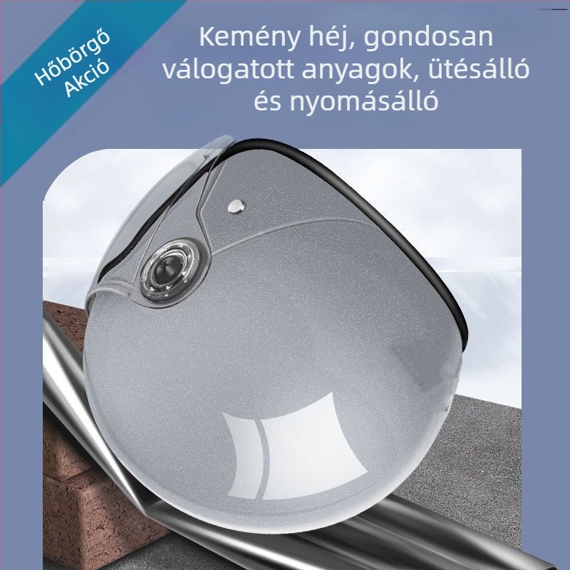 Téli ABS fél sisak elektromos kerékpárhoz, uniszex, Gb811-2022b tanúsított, 3C 2022010907447750