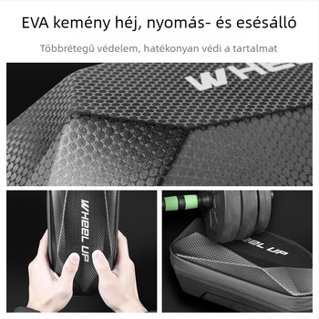 Kerékpár kormánytáska EVA anyagból, 3L kapacitás, vízálló, gyors szétszerelés, WHEEL UP