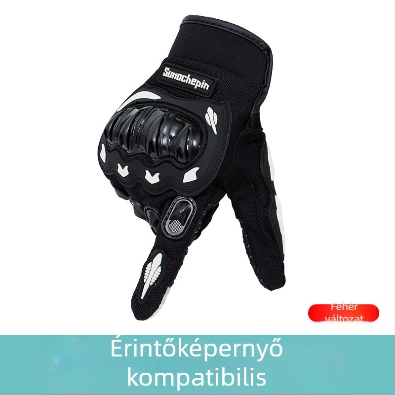 Nylon kerékpáros kesztyűk, uniszex, hosszú mandzsettával, vékony, ideális ingázáshoz és kerékpározáshoz