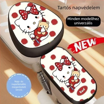 PU elektromos kerékpár ülésvédő — vízálló, vastagított, minden évszakra univerzális, kompatibilis AIMA, YADI és Tailin