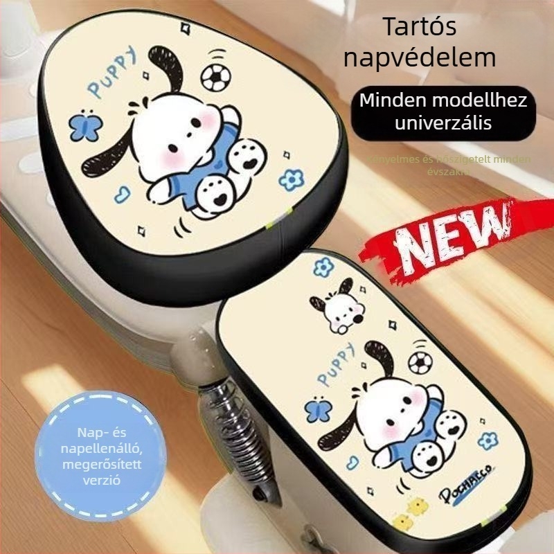 PU elektromos kerékpár ülésvédő — vízálló, vastagított, minden évszakra univerzális, kompatibilis AIMA, YADI és Tailin