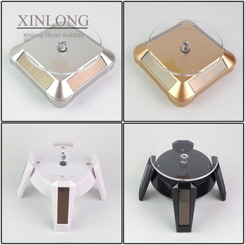 Egyszemélyes ékszerkijelző állvány, PP anyag, akril burkolat, sík kijelző, ókori stílus