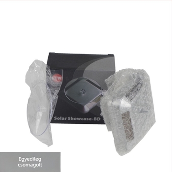 Egyszemélyes ékszerkijelző állvány, PP anyag, akril burkolat, sík kijelző, ókori stílus