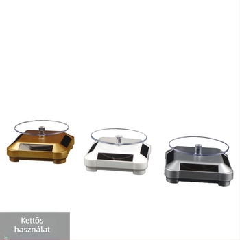 Egyszemélyes ékszerkijelző állvány, PP anyag, akril burkolat, sík kijelző, ókori stílus