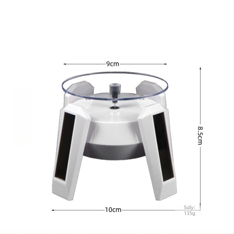 Egyszemélyes ékszerkijelző állvány, PP anyag, akril burkolat, sík kijelző, ókori stílus