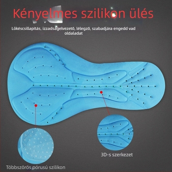 Hosszú ujjú kerékpáros ruha szett - ősz/tél, uniszex, fleece anyag, meleg, kerékpározáshoz