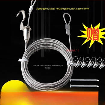 Szárítórács szárító kötéllel és hálóval, modern minimál stílus, négy szintes kivitel, 2023-ban bemutatva