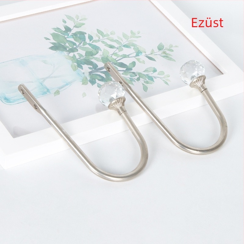 Függönykampó – U-alakú, alumíniumötvözet, márka Know the dream