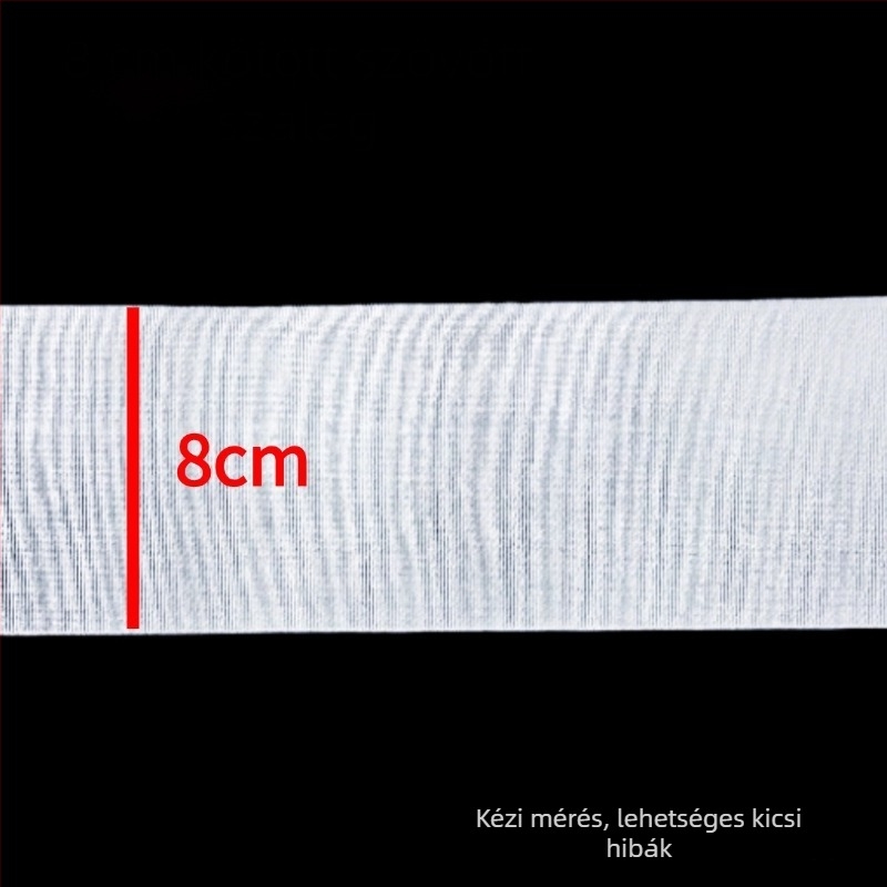 Függönycsík, perforált poliészter/pamut, koreai összecsukható textil, anti-rebound, öregedés- és UV-álló, kettős használat
