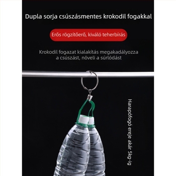 Függönygyűrűk klipszekkel – vasból, modern minimál stílus, a függöny felakasztásához