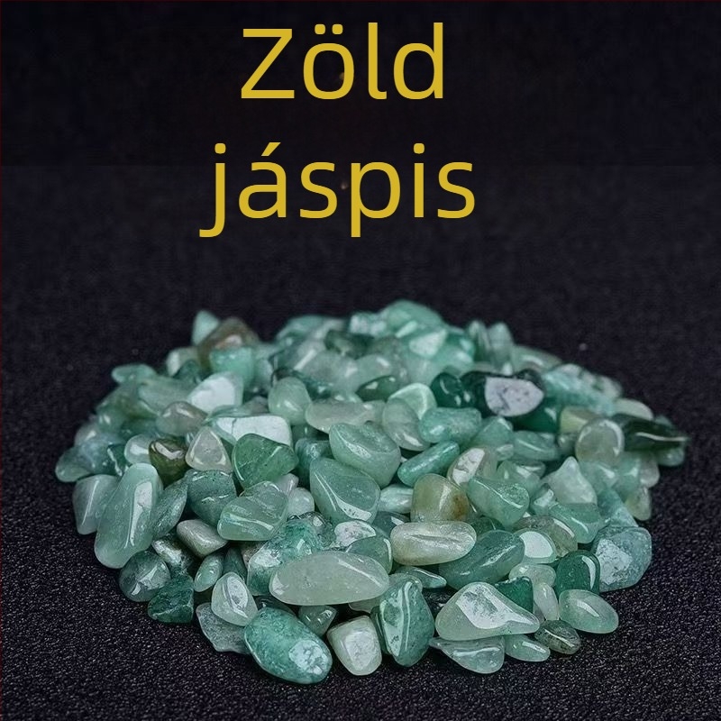 Természetes öt elem kristály kavics, színes nyers kövek akváriumi dekorációhoz