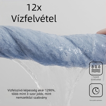 Pamut antibakteriális arc törlő, 32s fonal, sima szövés, súly 80–100 g