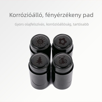 Divine Light műanyag kör pecsét fotóérzékeny