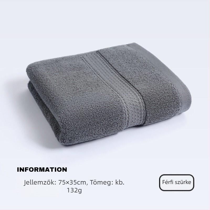 Yimejing 100% pamut arc törölköző, 120–140 g, Plain Weave, 32 Count fonal